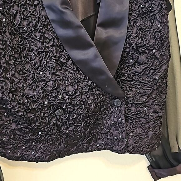 Jeffrey and dara by tom Barra evening top size medium - Picture 3 of 12